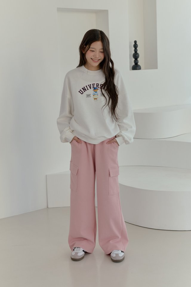 Boomjunior - Korean Junior Fashion - #kidzfashiontrend - Cargo Wide Pants - 12