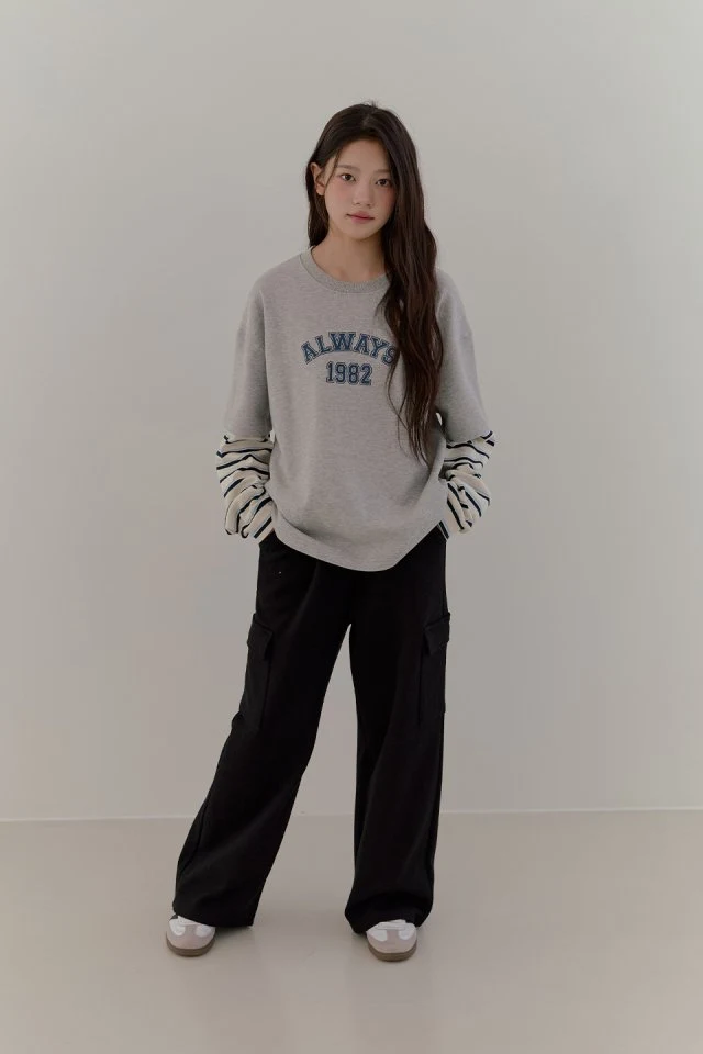 Boomjunior - Korean Junior Fashion - #littlefashionista - Candy Short Sleeve Layered Tee - 12