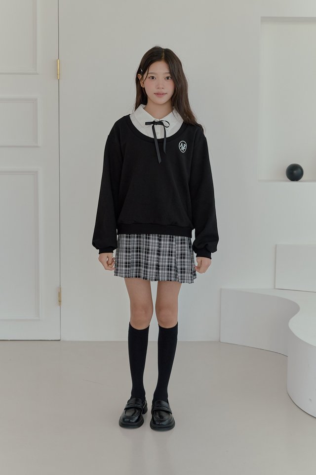 Boomjunior - Korean Junior Fashion - #Kfashion4kids - School Check Skirt - 4