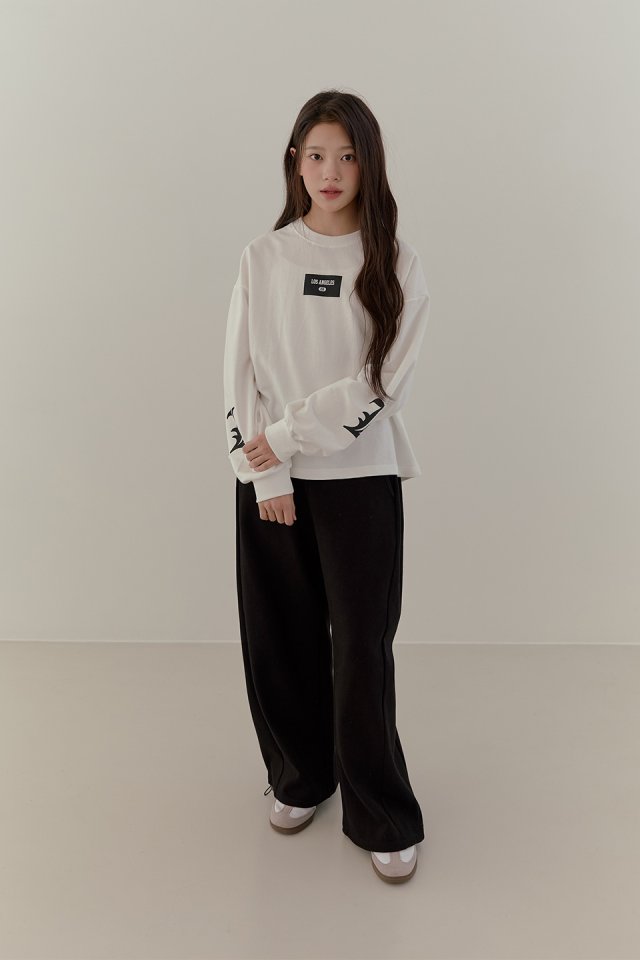 Boomjunior - Korean Junior Fashion - #magicofchildhood - Angel Boxy Fit Sleeve Print Tee - 11