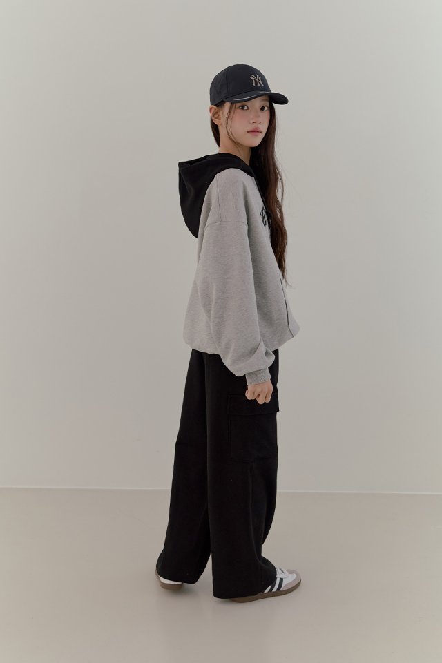 Boomjunior - Korean Junior Fashion - #magicofchildhood - NY Color Block Hoodie - 7