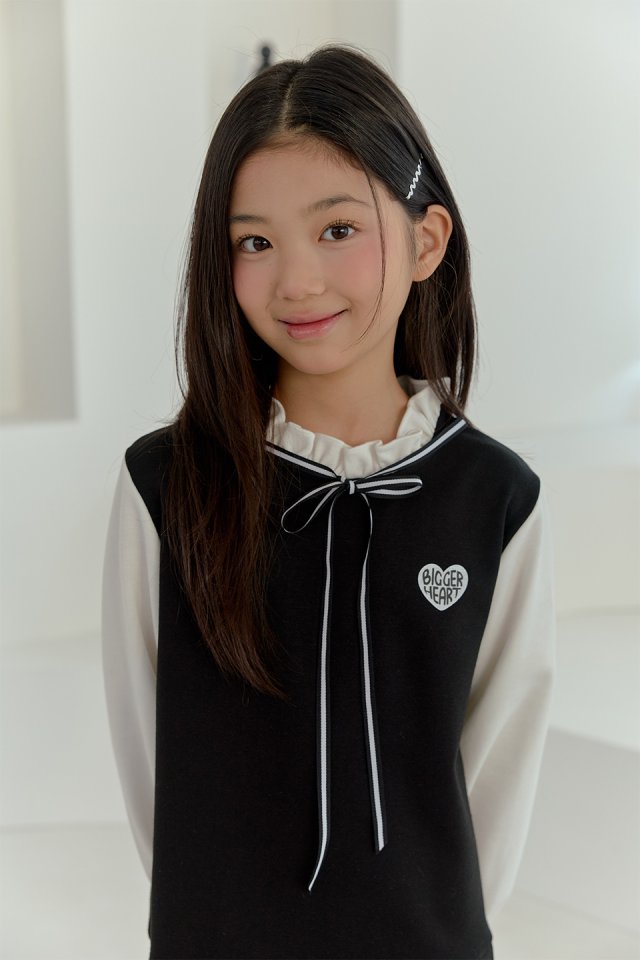 Boomjunior - Korean Junior Fashion - #prettylittlegirls - Ribbon Shirring One-piece - 7