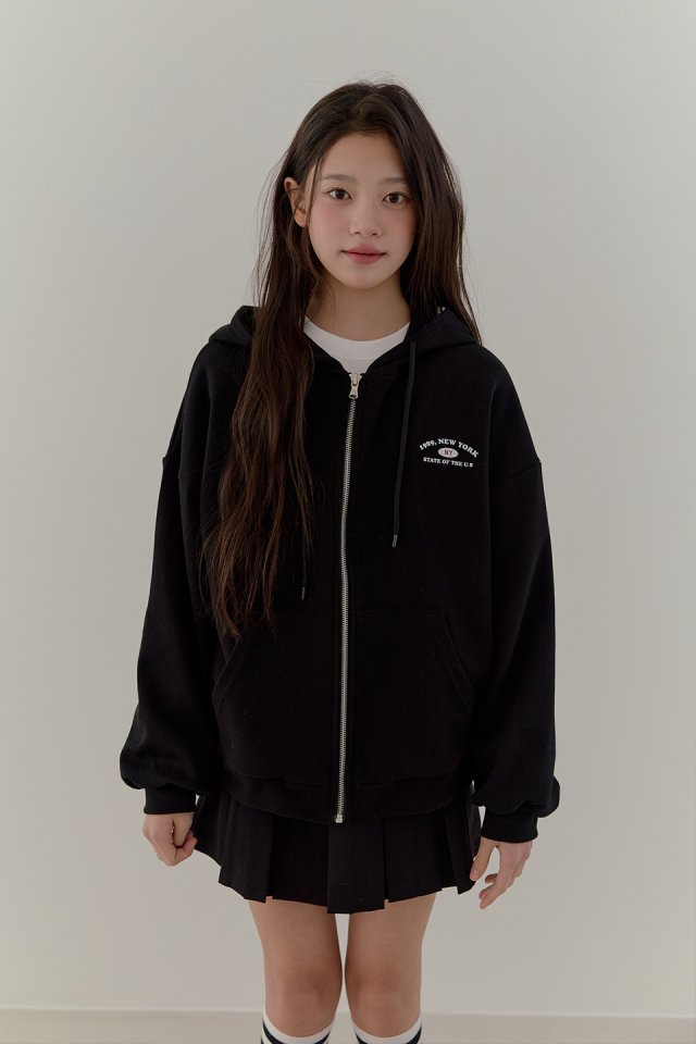 Boomjunior - Korean Junior Fashion - #prettylittlegirls - Crayon Hooded Zip-Up - 8