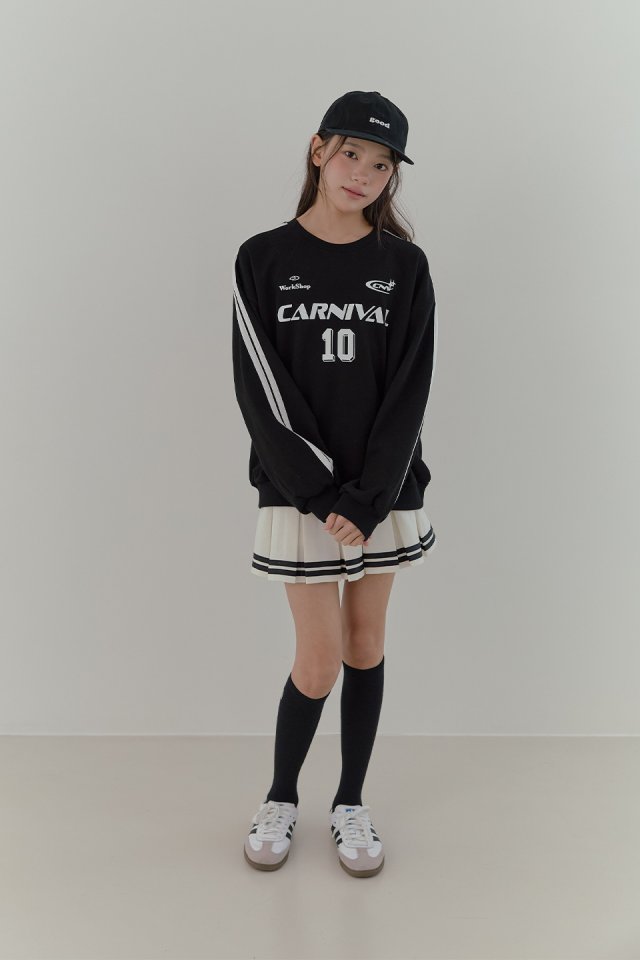 Boomjunior - Korean Junior Fashion - #prettylittlegirls - Line Skirt - 5