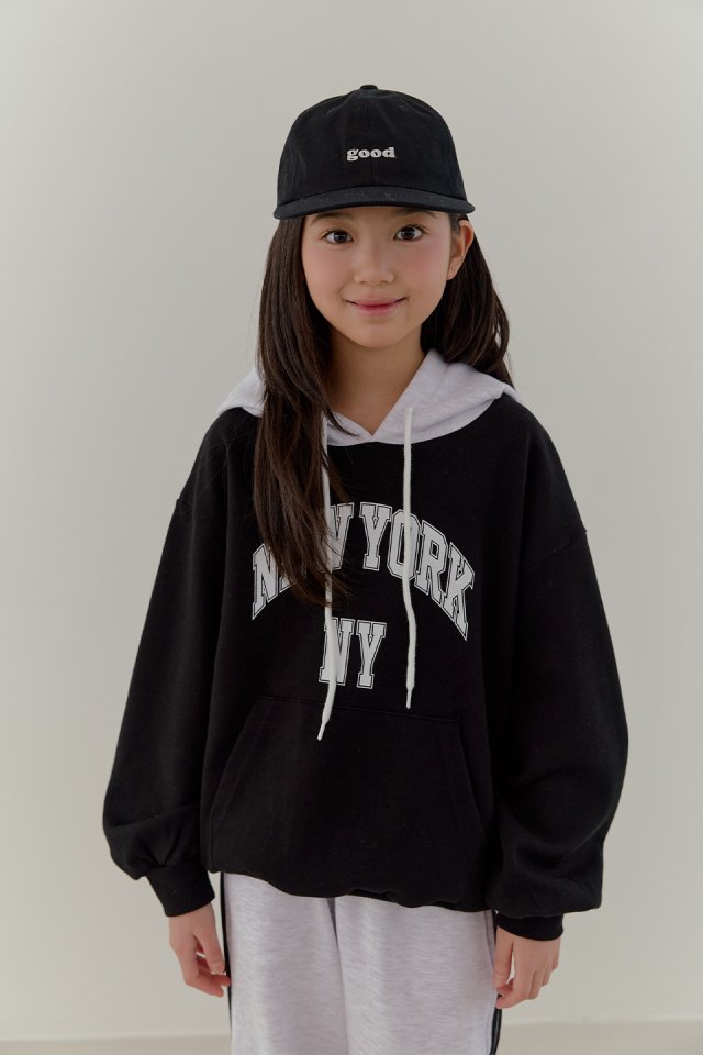 Boomjunior - Korean Junior Fashion - #stylishchildhood - NY Color Block Hoodie - 12