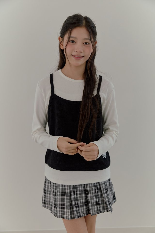 Boomjunior - Korean Junior Fashion - #stylishchildhood - School Check Skirt - 10