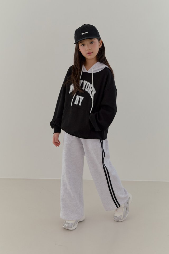 Boomjunior - Korean Junior Fashion - #stylishchildhood - Double Line Wide Pants - 6