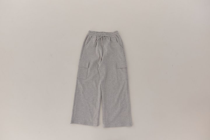 Boomjunior - Korean Junior Fashion - #toddlerclothing - Cargo Wide Pants - 4