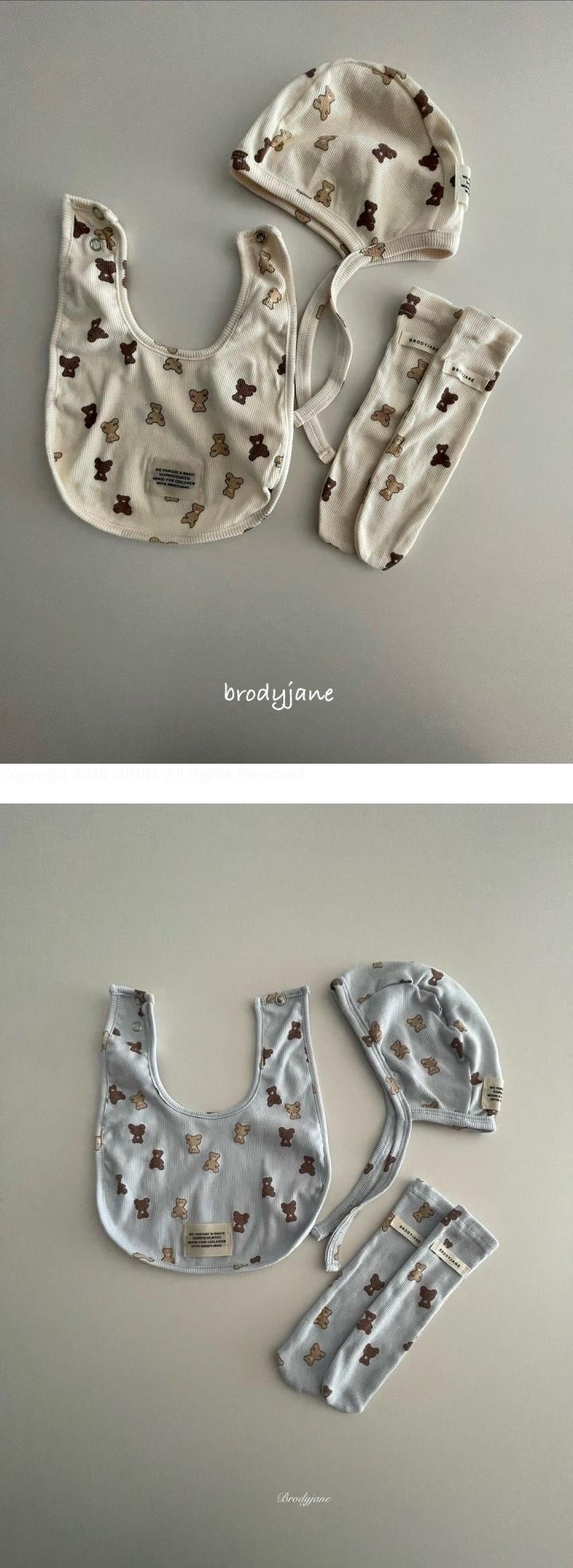 Brody Jane - Korean Baby Fashion - #babygirlfashion - Little Bear Bib