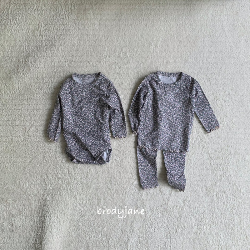 Brody Jane - Korean Baby Fashion - #babyootd - Little Flower Suit - 2