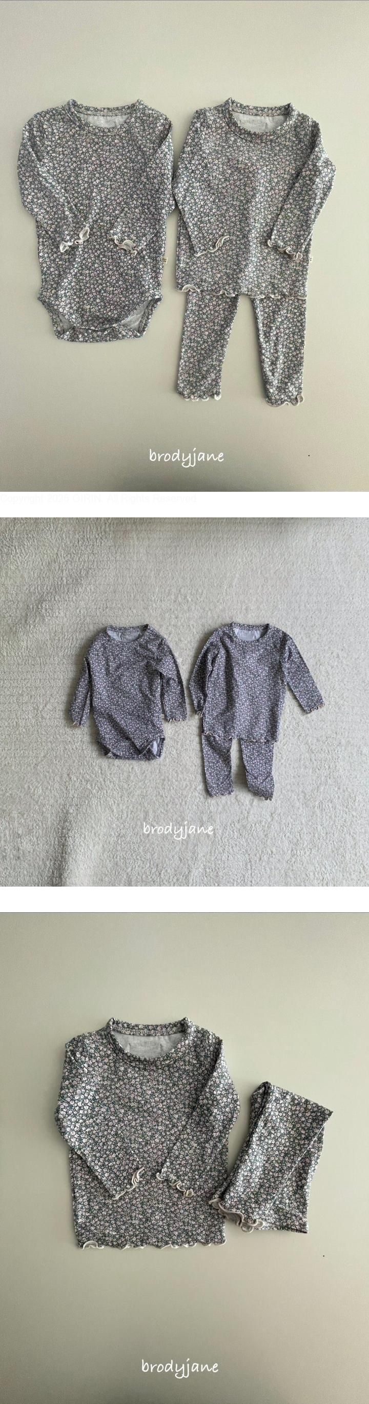 Brody Jane - Korean Baby Fashion - #babyootd - Little Flower Set-up