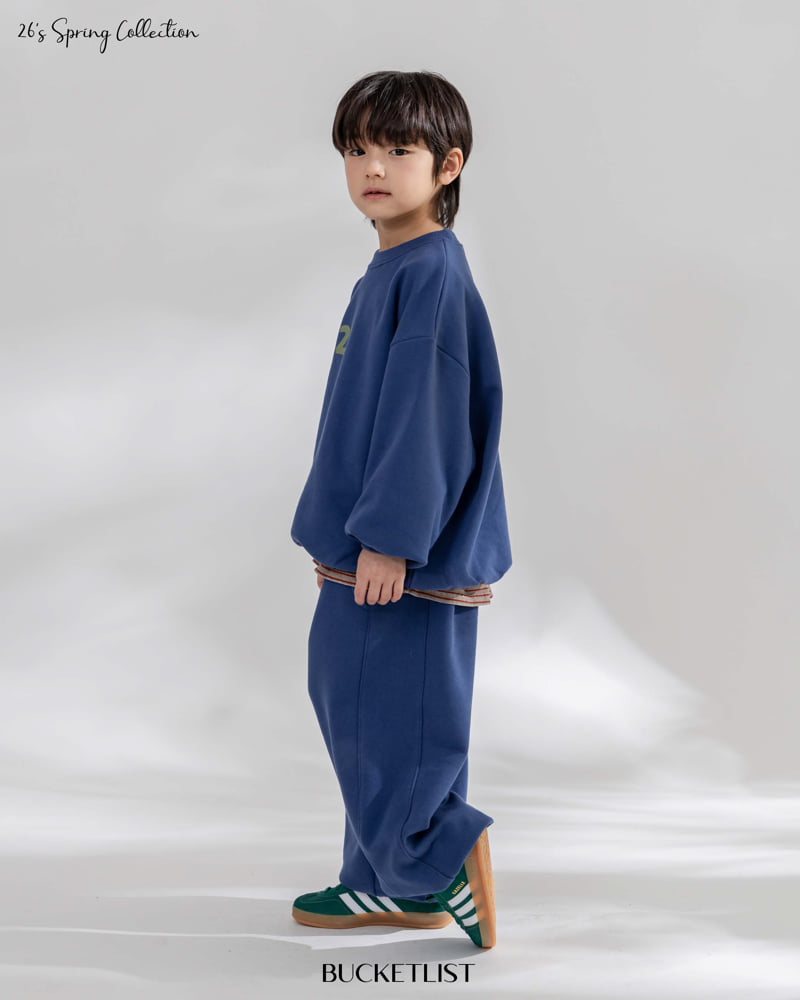 Bucket List - Korean Children Fashion - #Kfashion4kids - Numbering Jogger Pants - 12