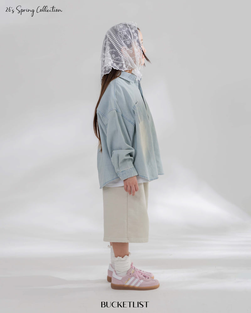 Bucket List - Korean Children Fashion - #Kfashion4kids - Dyed Bermuda Pants - 10