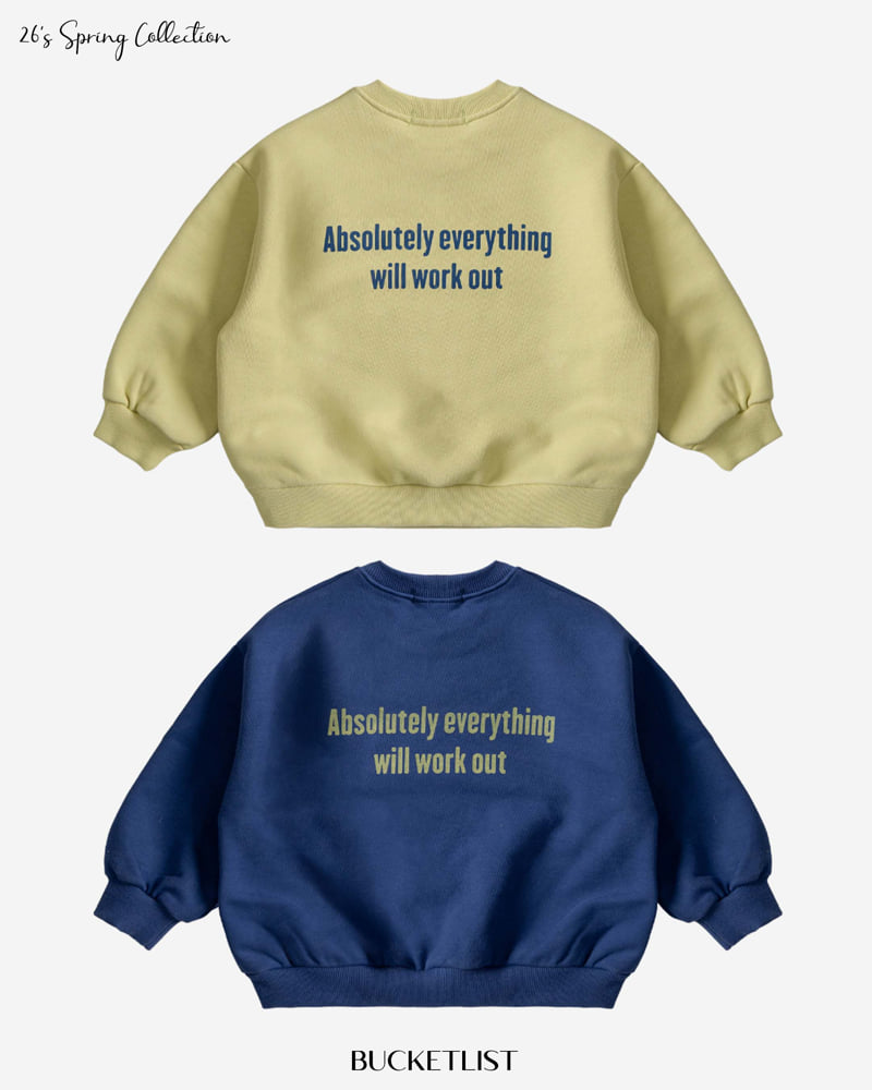 Bucket List - Korean Children Fashion - #Kfashion4kids - Numbering Sweatshirt - 2