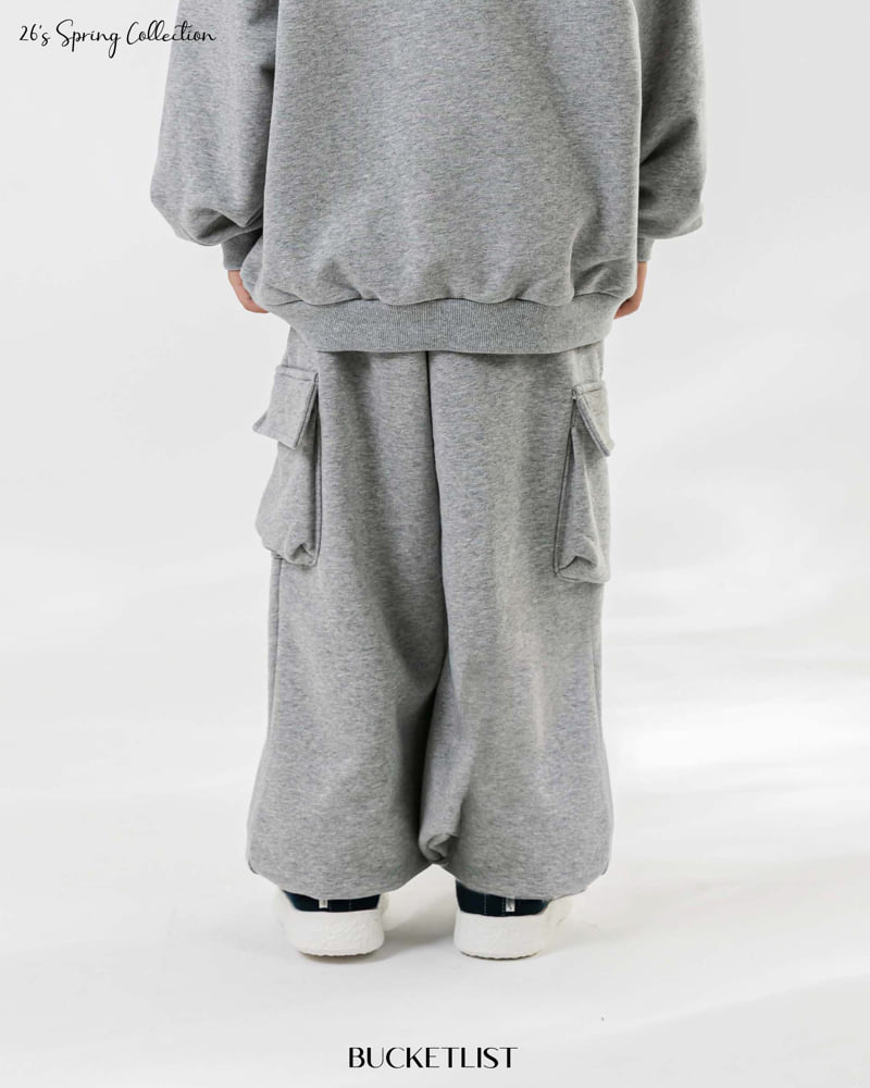 Bucket List - Korean Children Fashion - #Kfashion4kids - Embossed Cargo Jogger Pants - 10