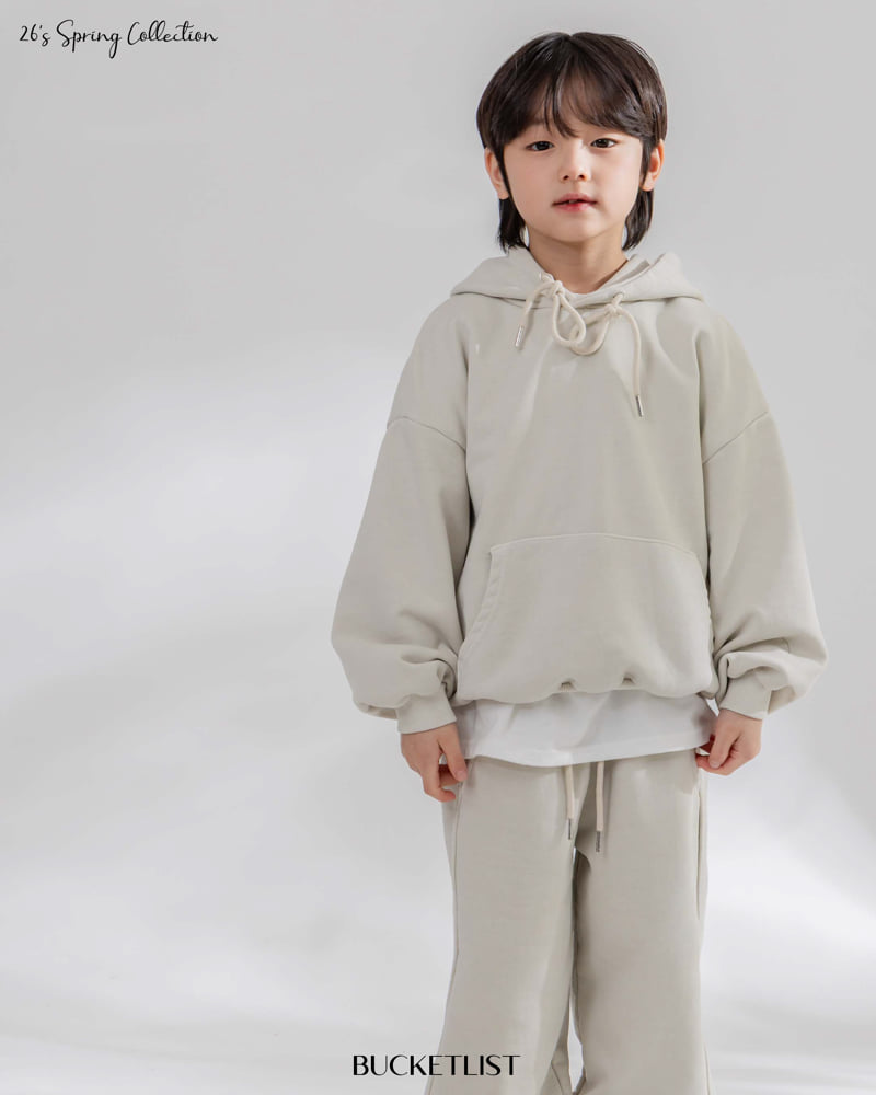 Bucket List - Korean Children Fashion - #Kfashion4kids - Dyed Hoodie - 9