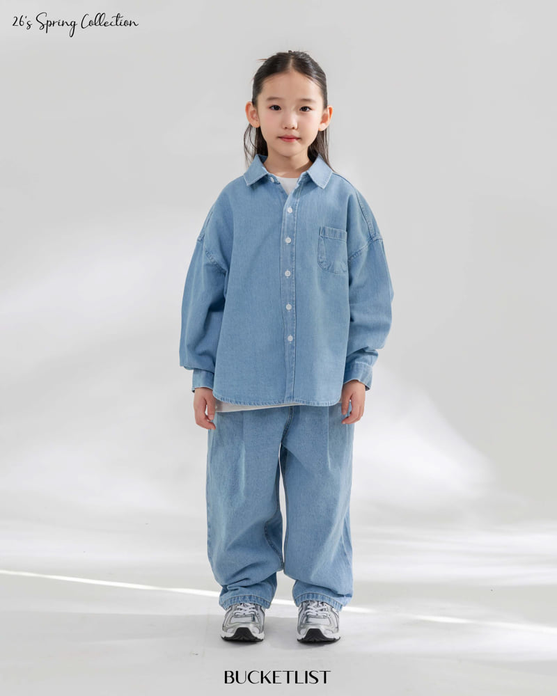 Bucket List - Korean Children Fashion - #Kfashion4kids - 26 Basic Denim Pants - 6