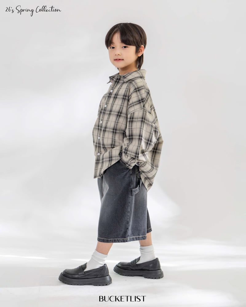 Bucket List - Korean Children Fashion - #Kfashion4kids - 26 Bermuda Denim Pants - 8
