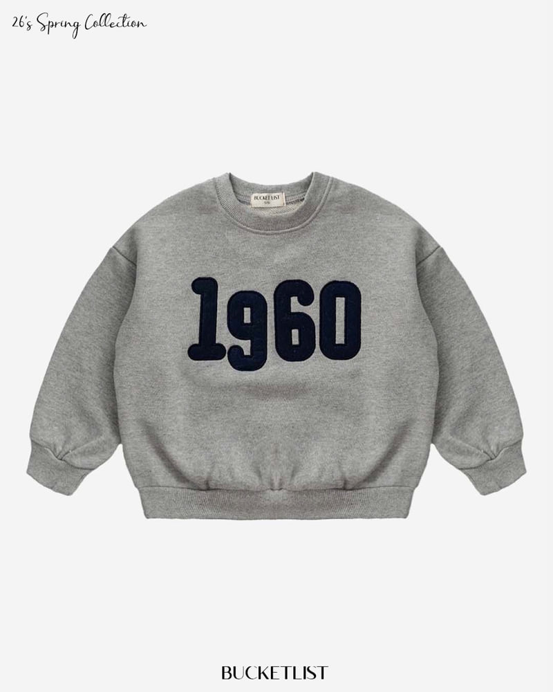 Bucket List - Korean Children Fashion - #kidzfashiontrend - 1960 Sweatshirt - 4