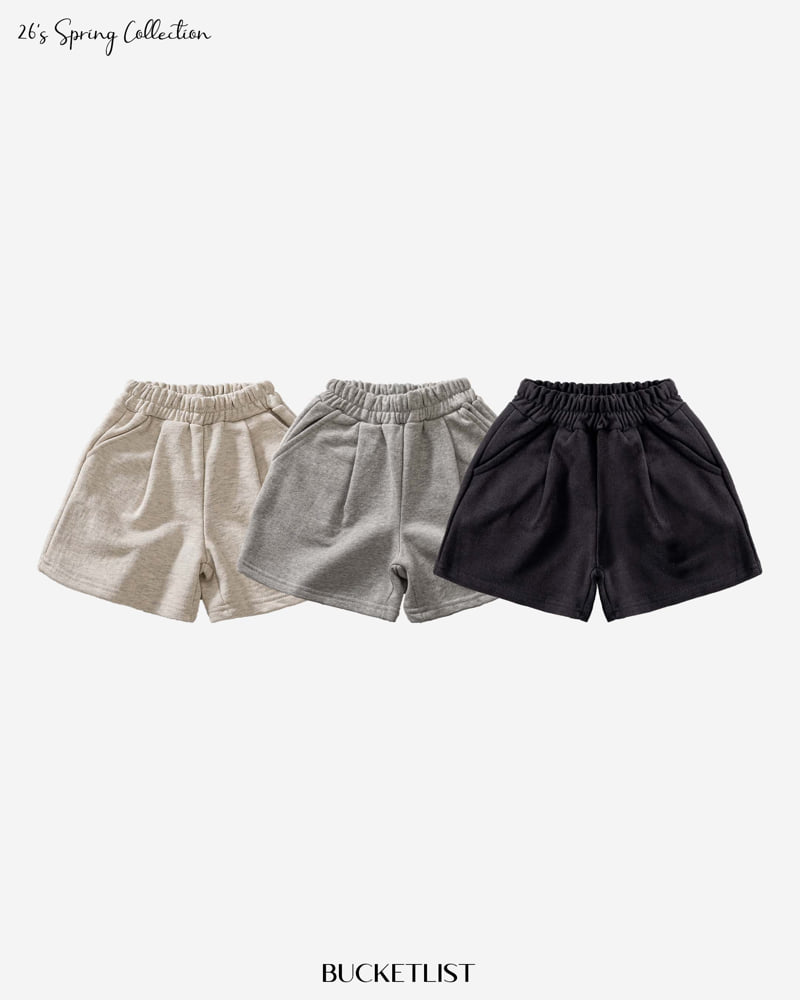 Bucket List - Korean Children Fashion - #childofig - Sweat Shorts - 6