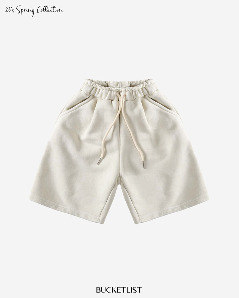 Bucket List - Korean Children Fashion - #childofig - Dyed Bermuda Pants - 2