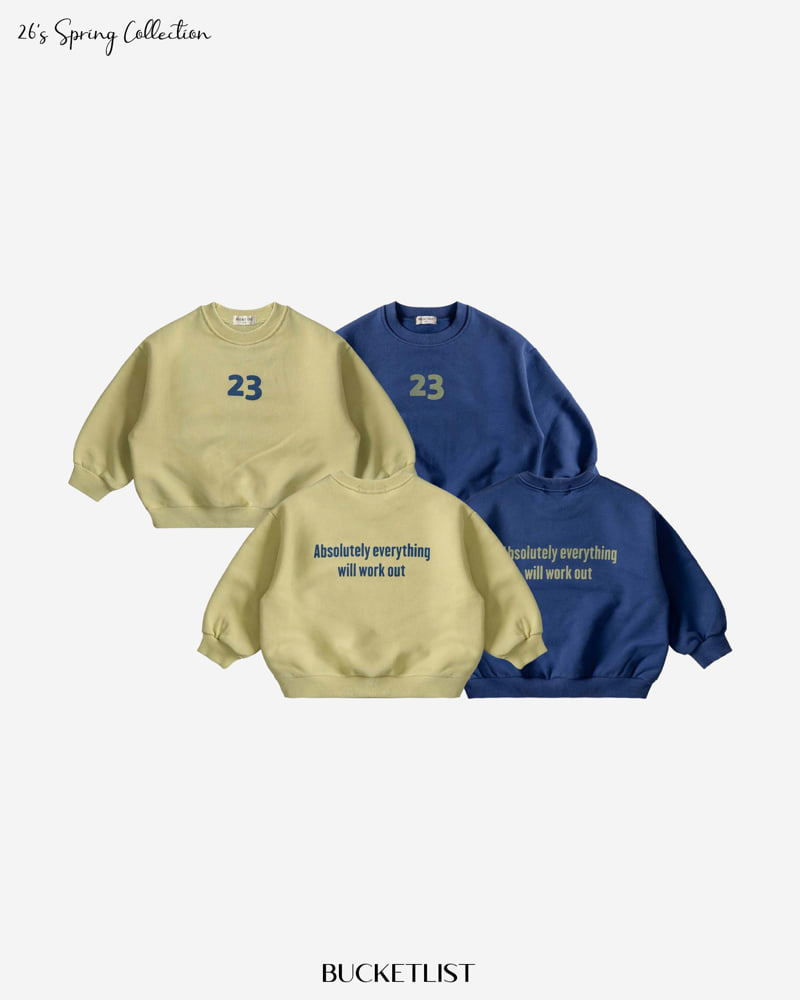 Bucket List - Korean Children Fashion - #childofig - Numbering Sweatshirt - 8