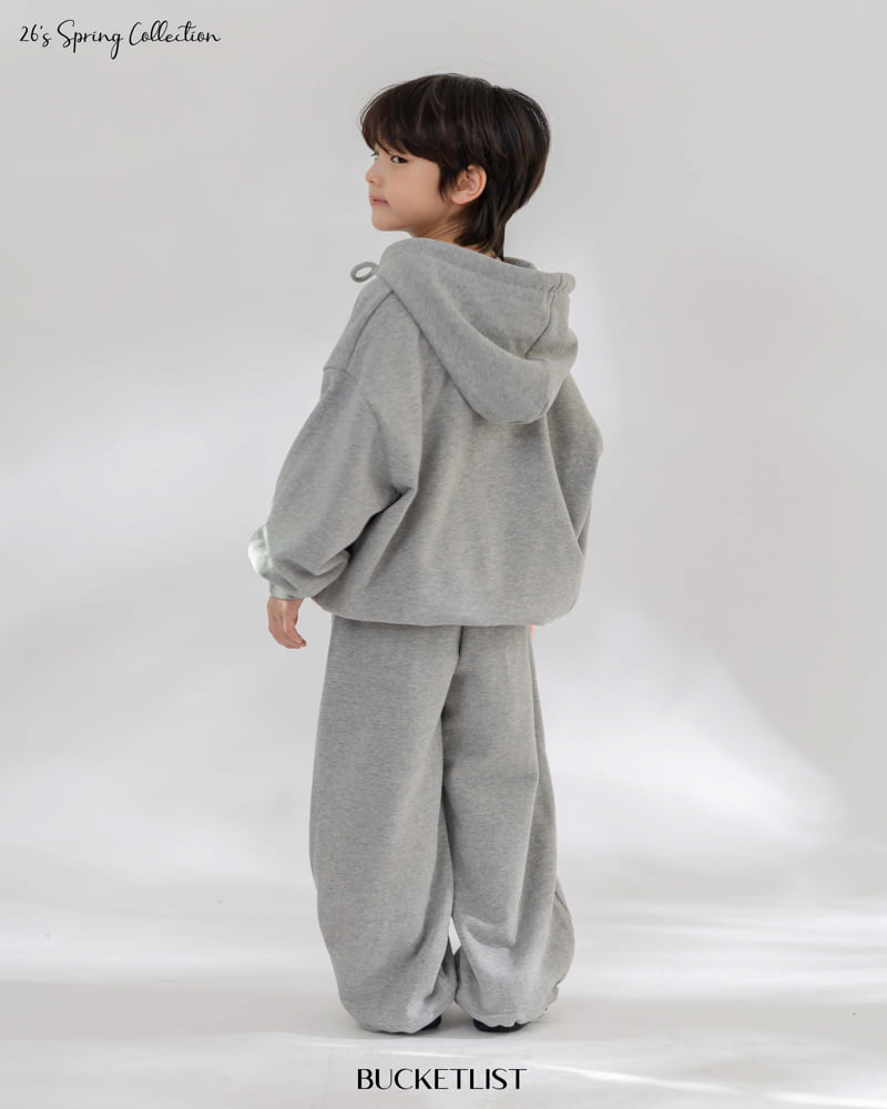 Bucket List - Korean Children Fashion - #childrensboutique - Wide Sweatpants - 10