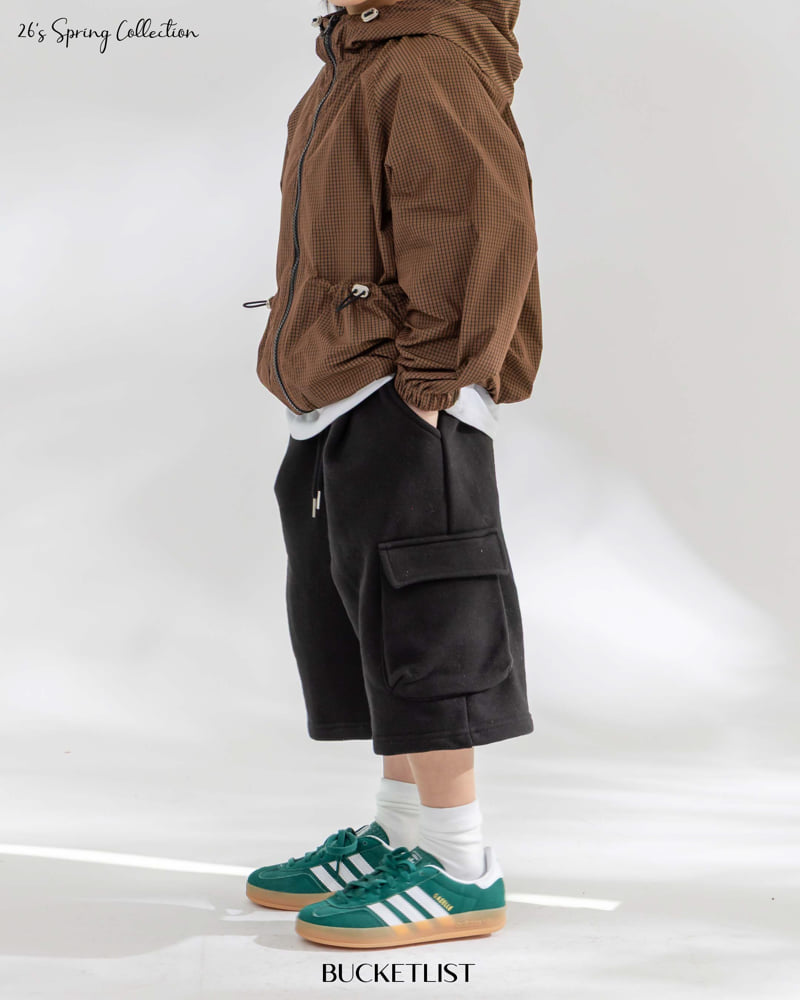 Bucket List - Korean Children Fashion - #childrensboutique - Embossed Cargo Bermuda Pants - 11