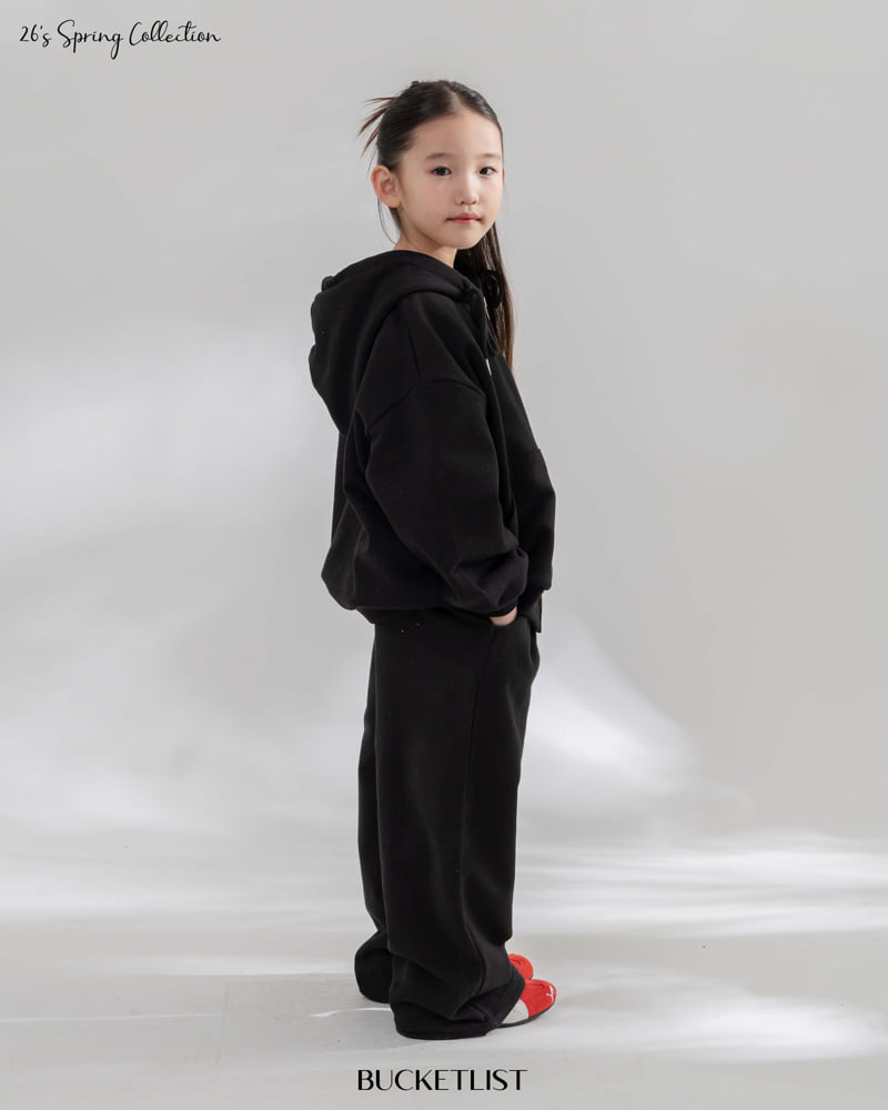 Bucket List - Korean Children Fashion - #designkidswear - Wide Sweatpants - 11