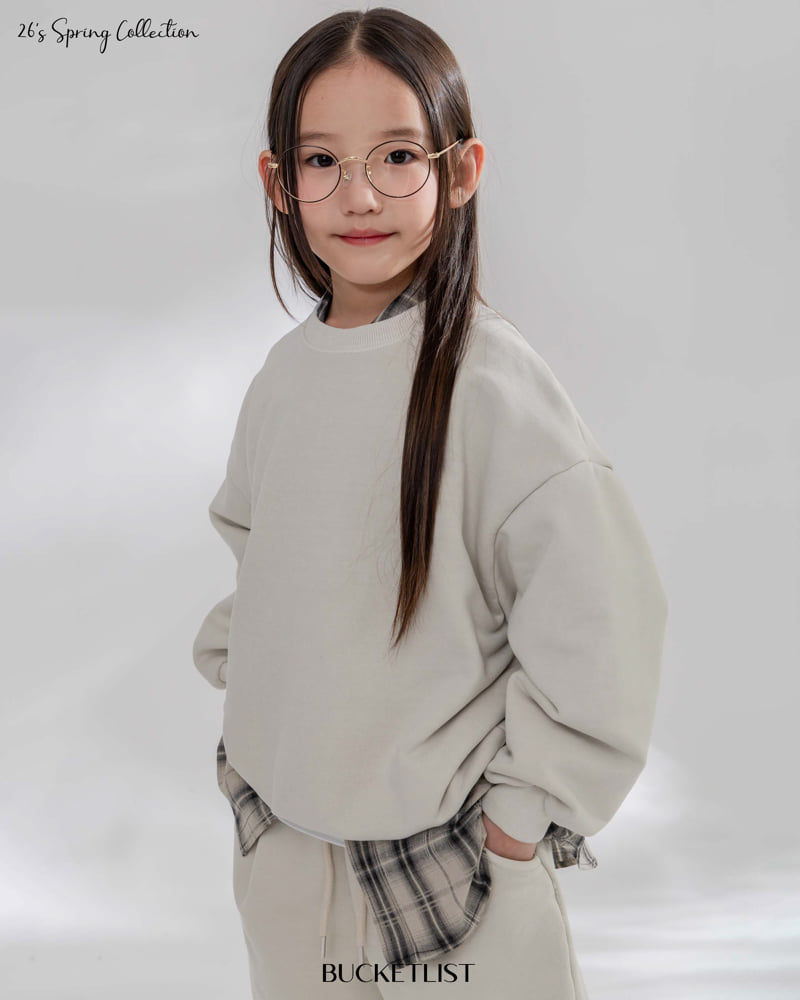 Bucket List - Korean Children Fashion - #designkidswear - Dyed Sweatshirt - 10