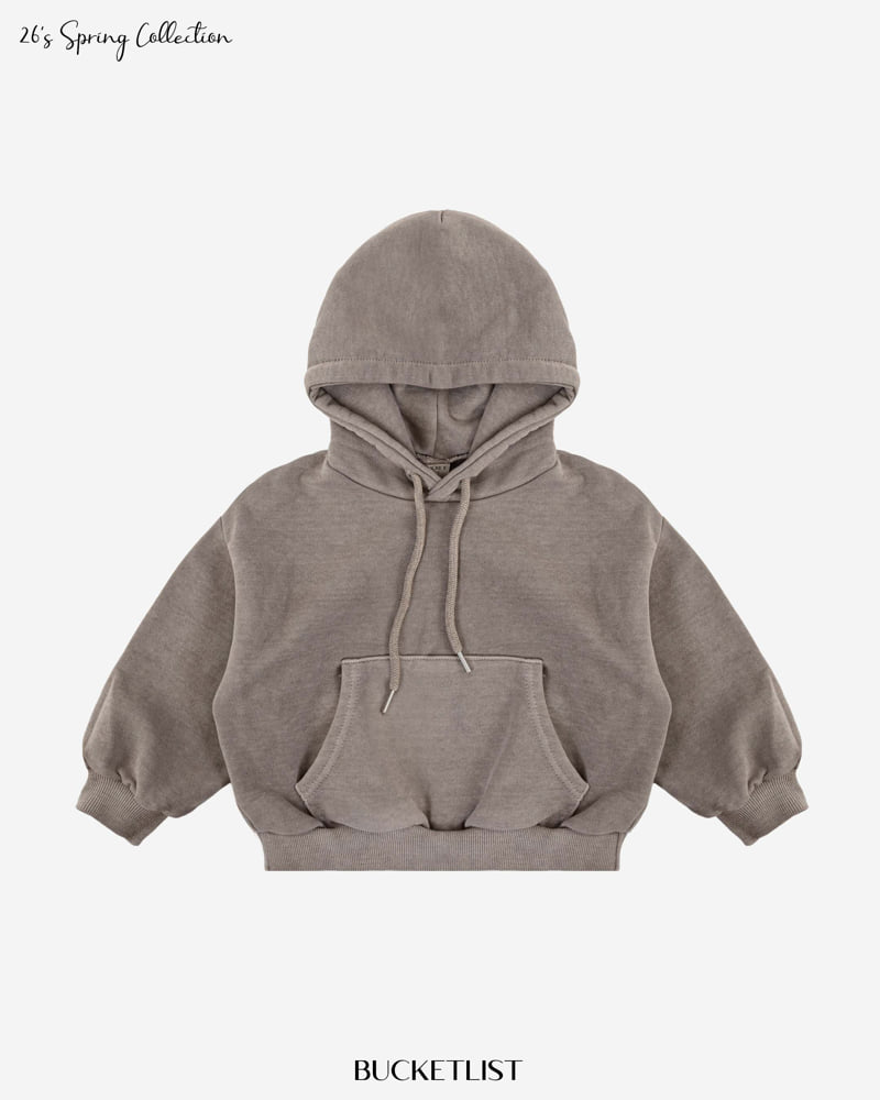 Bucket List - Korean Children Fashion - #designkidswear - Dyed Hoodie - 3