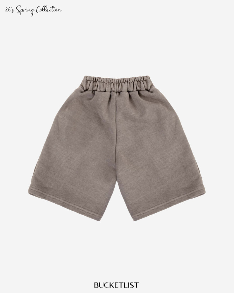 Bucket List - Korean Children Fashion - #discoveringself - Dyed Bermuda Pants - 5