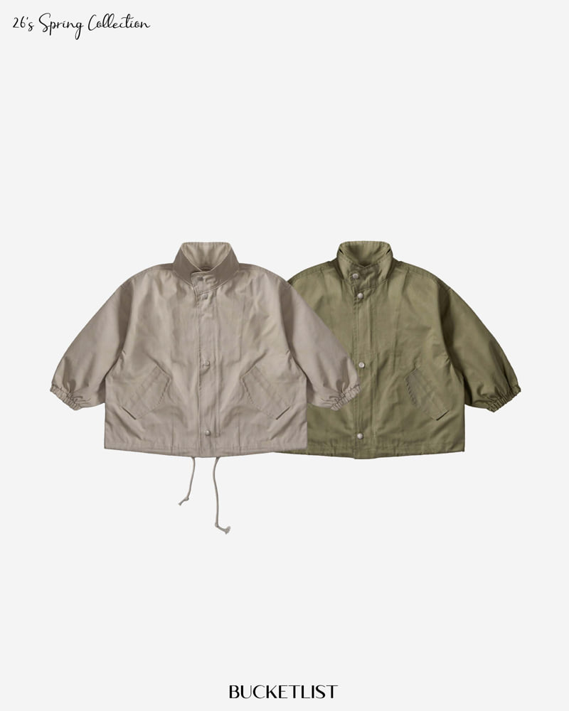 Bucket List - Korean Children Fashion - #fashionkids - Classic Short Field Jacket - 5