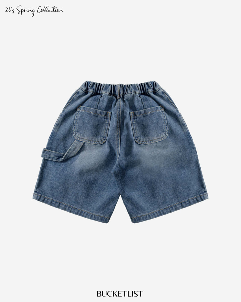 Bucket List - Korean Children Fashion - #discoveringself - 26 Bermuda Denim Pants - 4