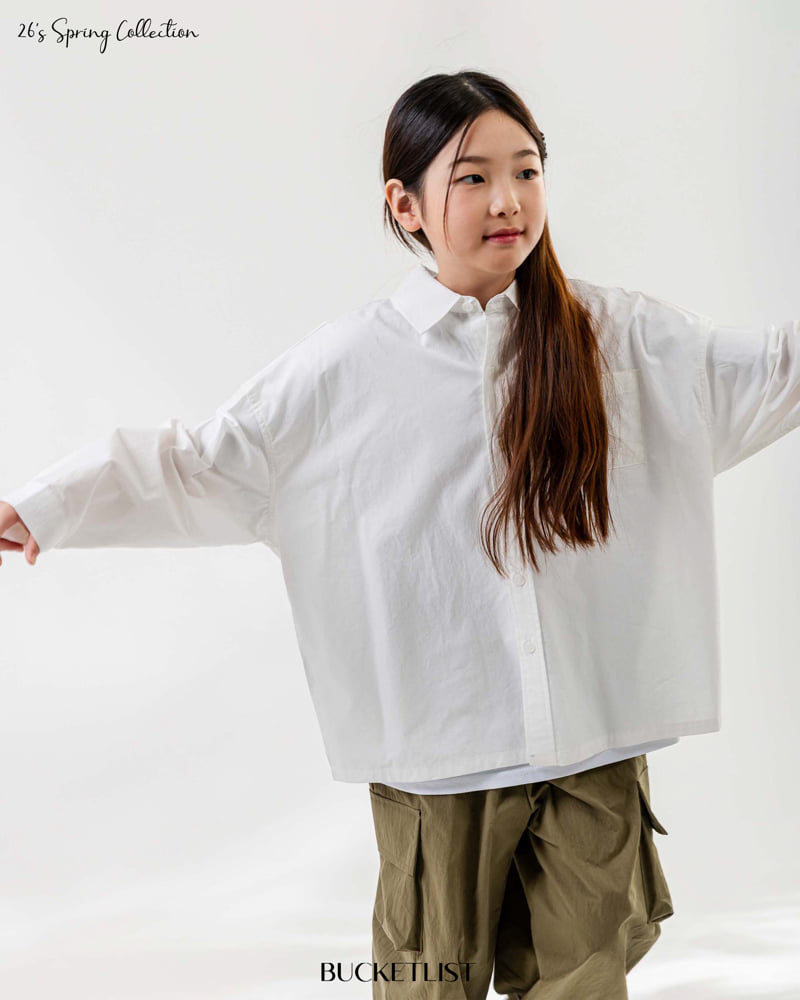 Bucket List - Korean Children Fashion - #kidsshorts - Daily Shirt - 12
