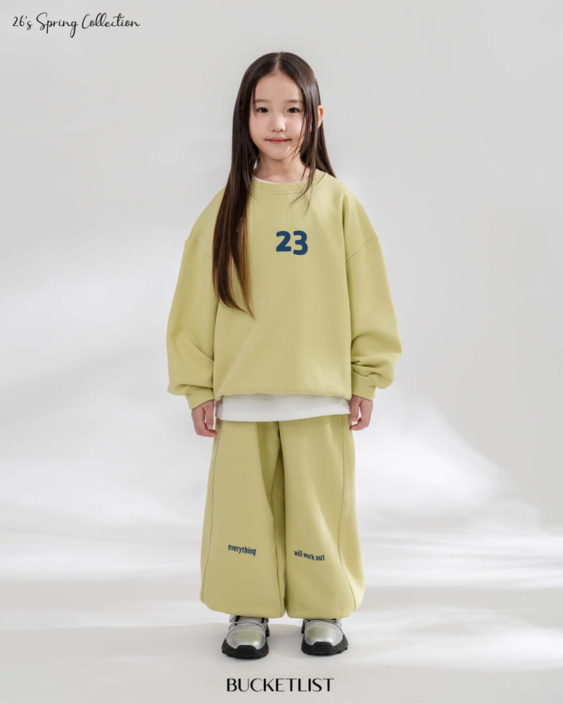 Bucket List - Korean Children Fashion - #kidsshorts - Numbering Jogger Pants - 9