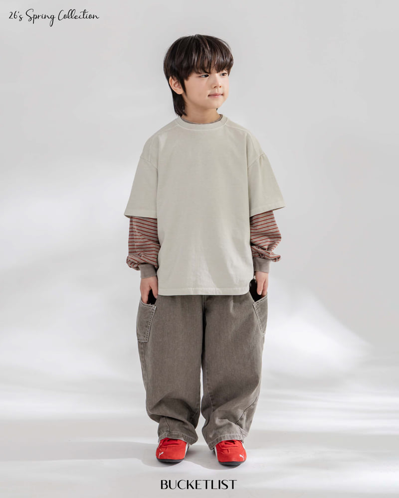 Bucket List - Korean Children Fashion - #kidsstore - Cation Curve Pants - 7
