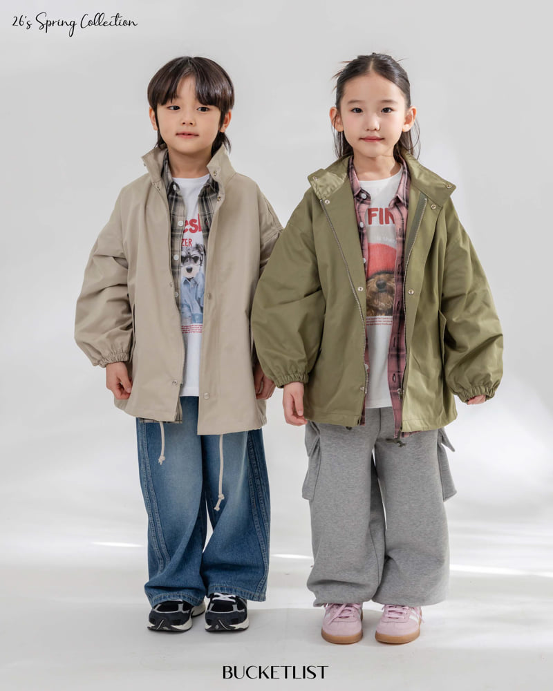 Bucket List - Korean Children Fashion - #kidsstore - Classic Short Field Jacket - 7