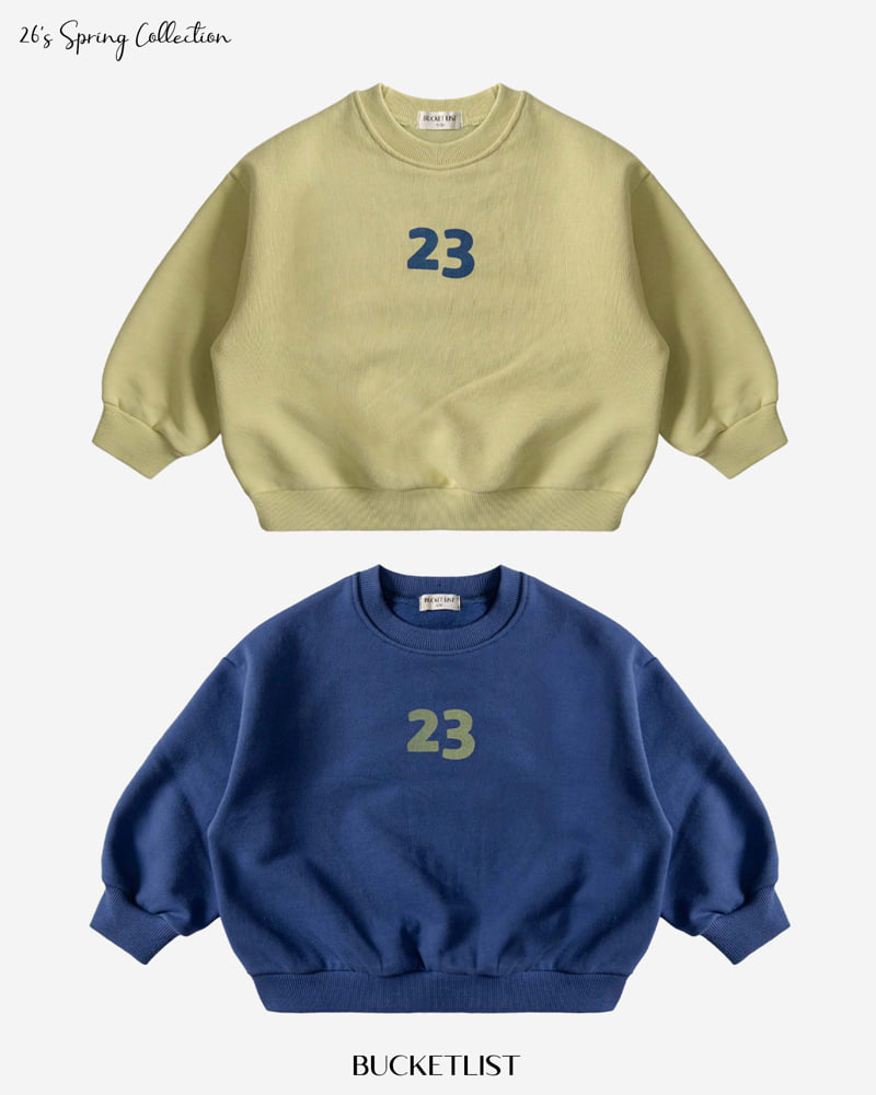 Bucket List - Korean Children Fashion - #kidzfashiontrend - Numbering Sweatshirt