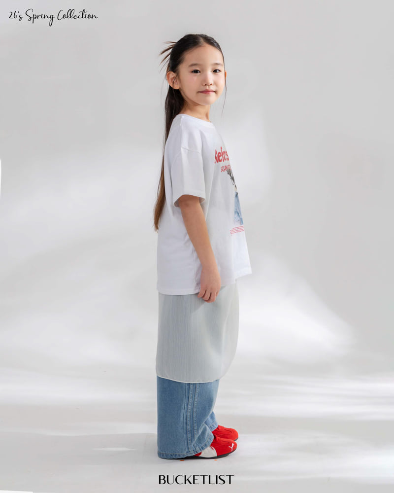 Bucket List - Korean Children Fashion - #kidsstore - Sheer Wrap Skirt - 4