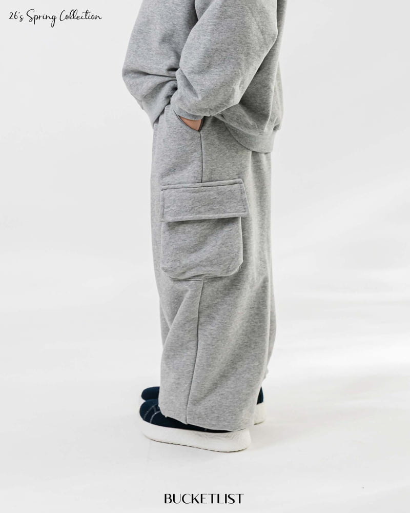Bucket List - Korean Children Fashion - #littlefashionista - Embossed Cargo Jogger Pants - 11