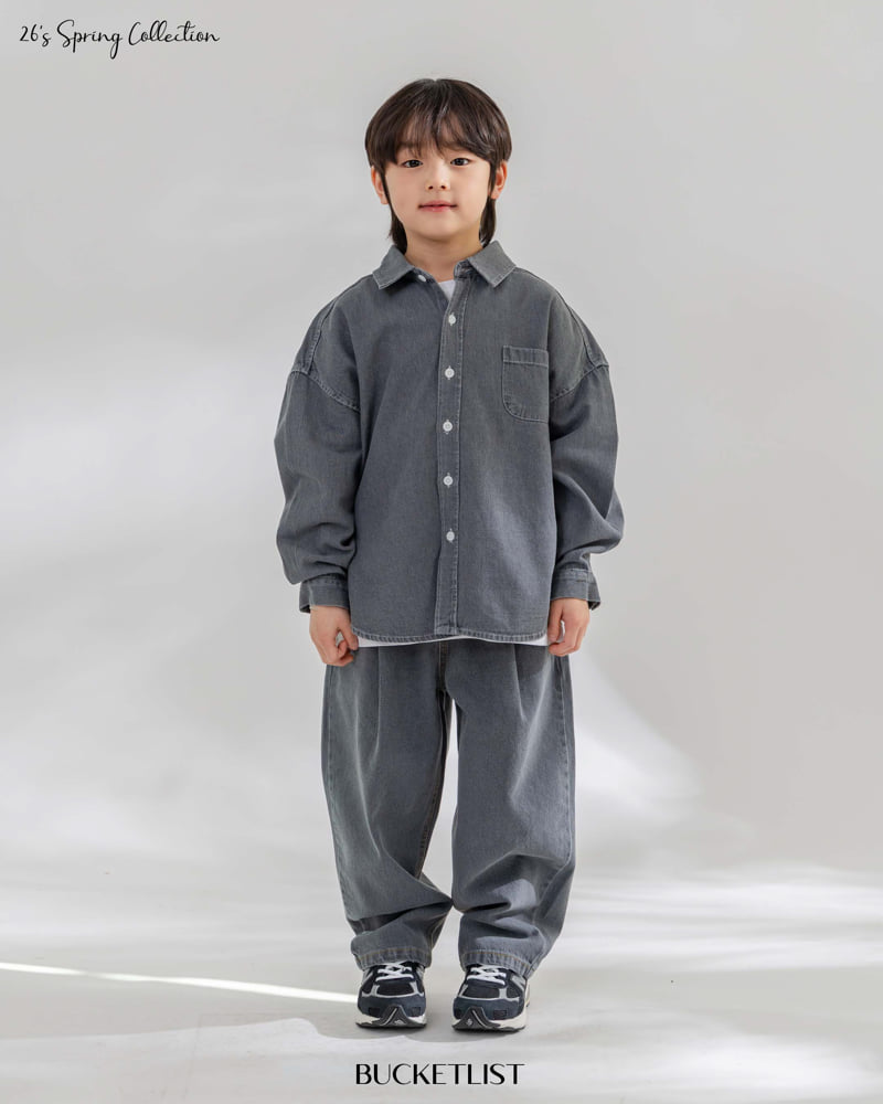 Bucket List - Korean Children Fashion - #littlefashionista - 26 Basic Denim Pants - 7
