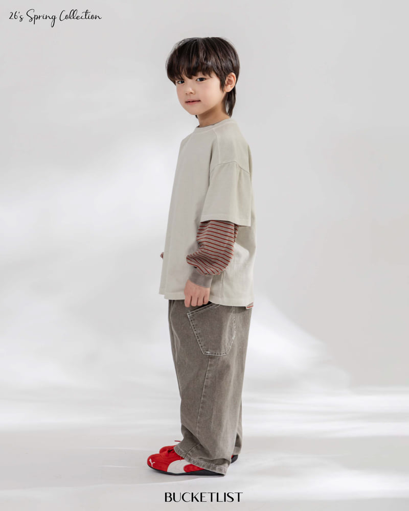 Bucket List - Korean Children Fashion - #magicofchildhood - Cation Curve Pants - 11