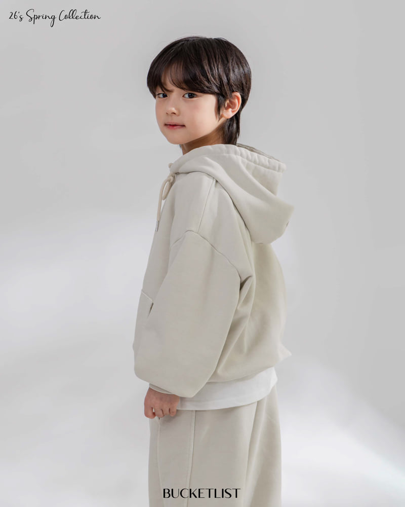 Bucket List - Korean Children Fashion - #magicofchildhood - Dyed Hoodie - 11