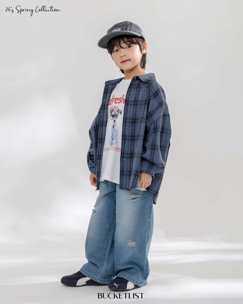 Bucket List - Korean Children Fashion - #magicofchildhood - Vintage Denim Pants - 8