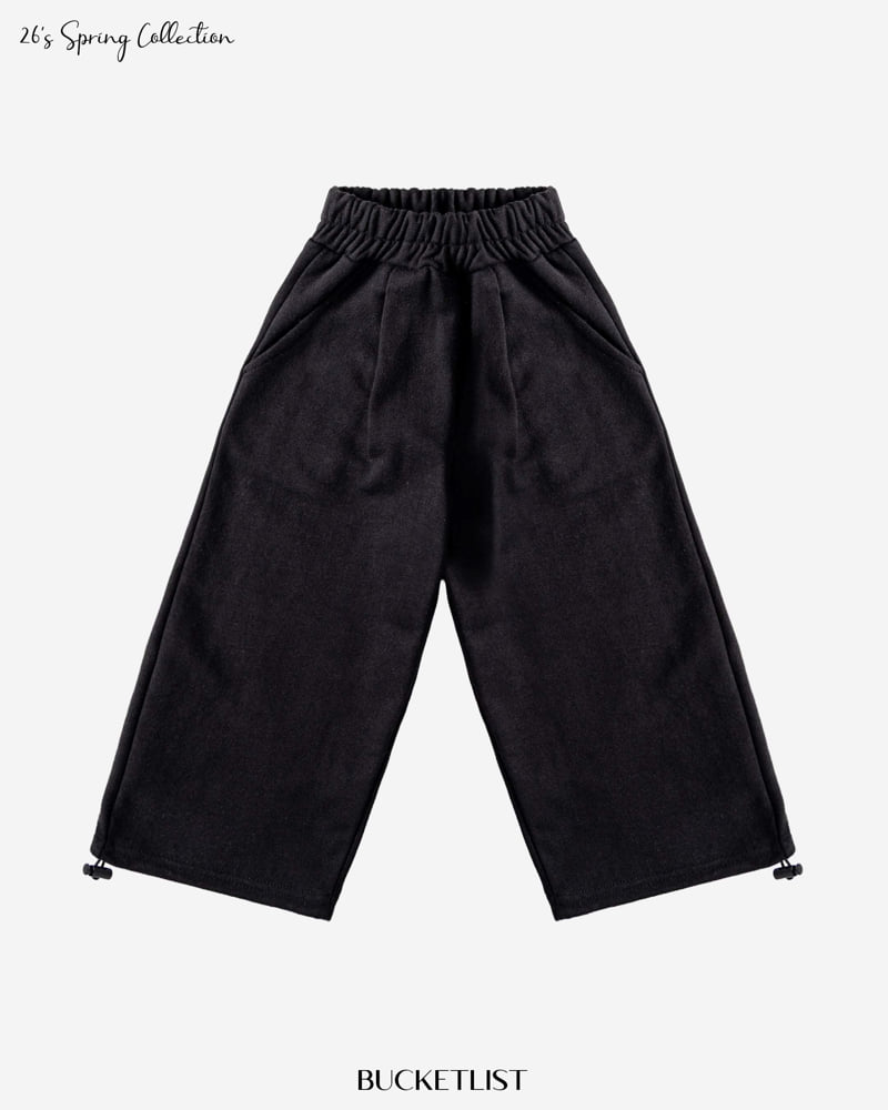 Bucket List - Korean Children Fashion - #magicofchildhood - Wide Sweatpants - 4