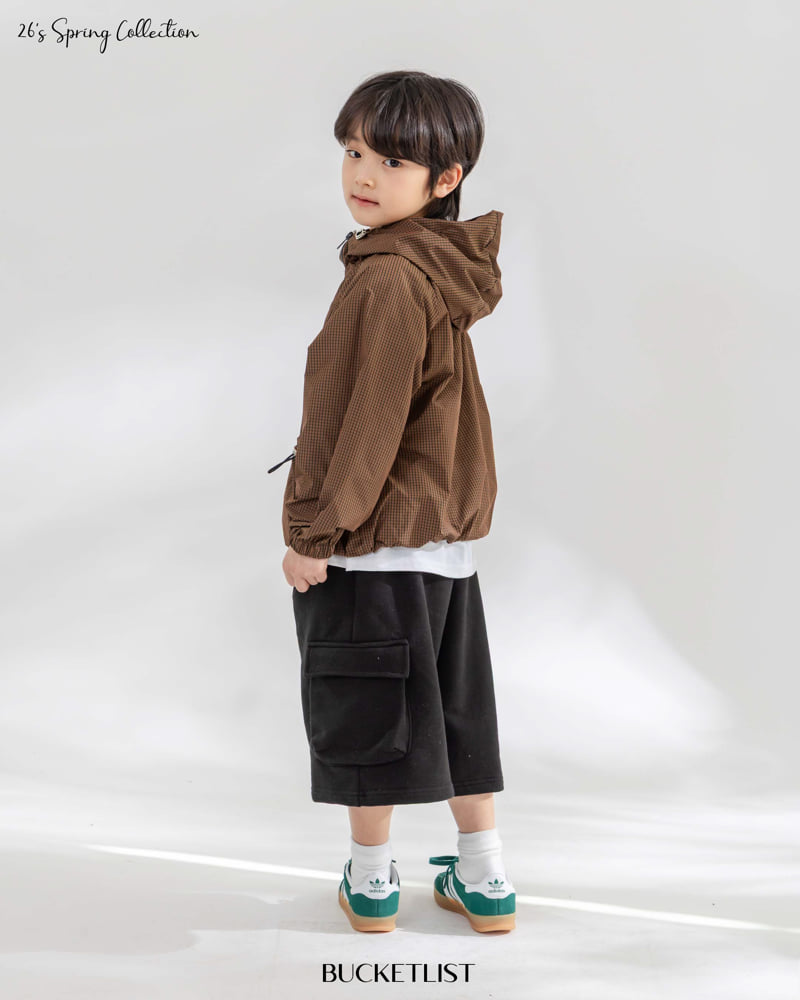 Bucket List - Korean Children Fashion - #minifashionista - Embossed Cargo Bermuda Pants - 7
