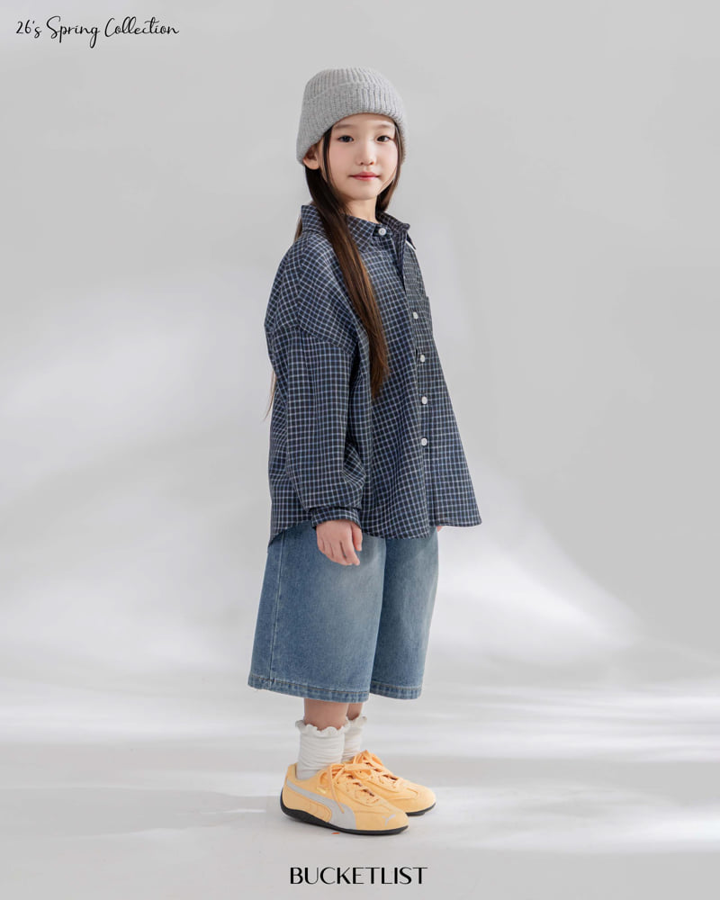 Bucket List - Korean Children Fashion - #minifashionista - 26 Bermuda Denim Pants - 11