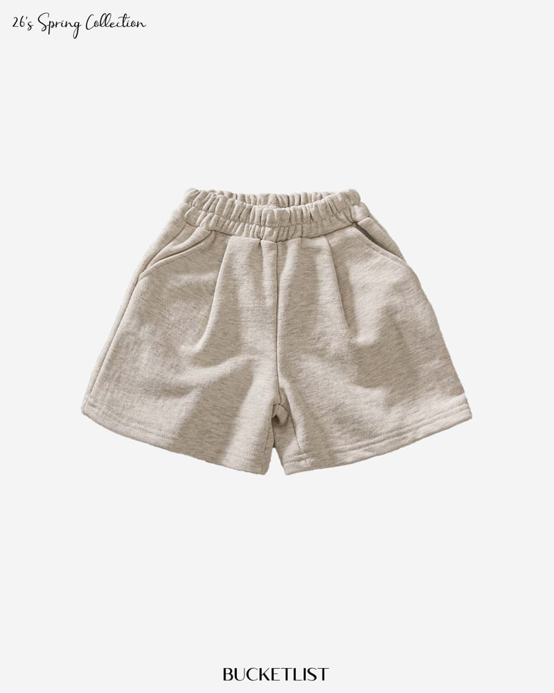 Bucket List - Korean Children Fashion - #prettylittlegirls - Sweat Shorts - 2