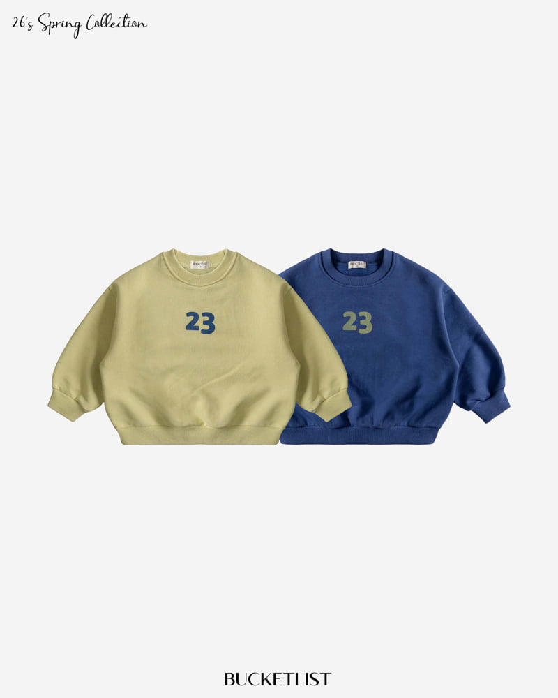 Bucket List - Korean Children Fashion - #prettylittlegirls - Numbering Sweatshirt - 6